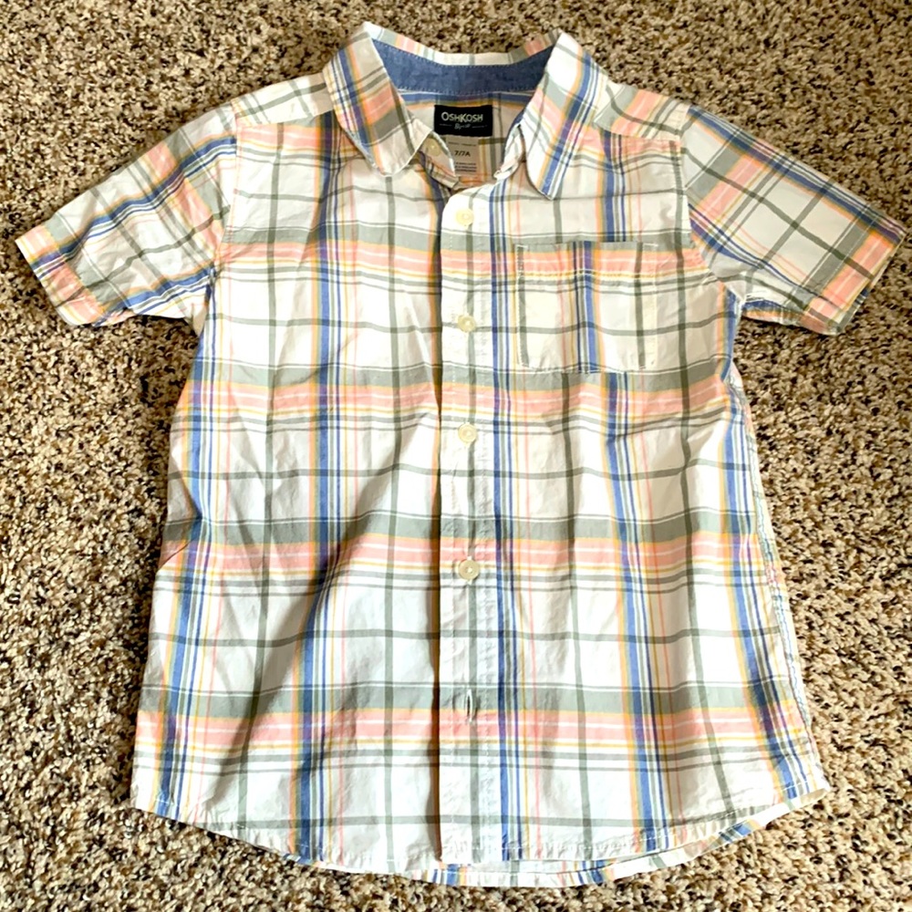 Button Down Short Sleeve Shirt